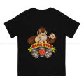 Donkey Kong Game Newest TShirt for Men DK Round Collar Polyester T Shirt Personalize Gift Clothes Streetwear. 