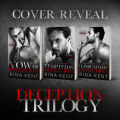 Deception Trilogy (3 book series) by Rina Kent (White Print). 