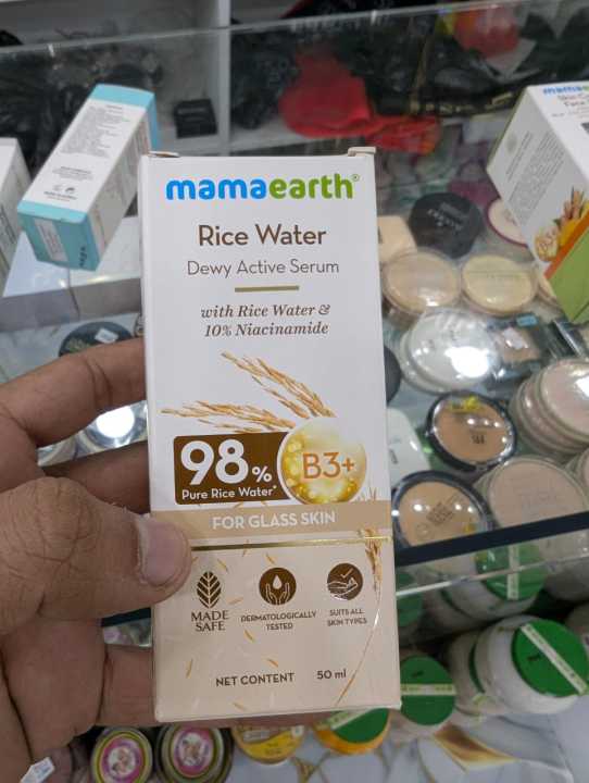 Mamaearth Rice Water Dewy Active Serum