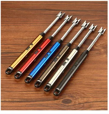 Windproof%20360%20Degree%20Free%20Rotation%20BBQ%20Lighter%20USB%20Rechargeable%20Electric%20Arc%20Lighter%20for%20Candle%20Kitchen-multicolour%20-%20Image%204