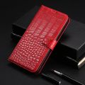 Luxury Crocodile design Flip Leather Wallet Phone Case For Infinix Note 30 30i 12 12i VIP Pro 4G 5G NFC 2022 2023 phone cover. 