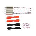 Drone Motor With Propellor 4Pcs Motor, 4Pcs Propellor. 