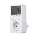 Digital Timer Switch Socket LCD Display Plug-in Programmable Time Switch Energy Saving Intelligent Electronic Timing Socket EU Plug. 