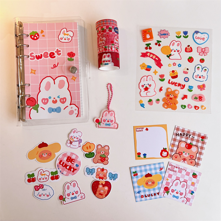 Creative%20Hand%20Ledger%20Set%20Notebook%20Mini%20Three-hole%20Loose-leaf%20Book%20Storage%20Cute%20Cartoon%20Girl%20Heart%20Diary%20Student%20Notebook%20-%20Image%209