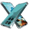 Motorola Moto Edge 60 / 60 Fusion 5G Clear Soft TPU Ultra-Thin Transparent Mobile Back Cover.
