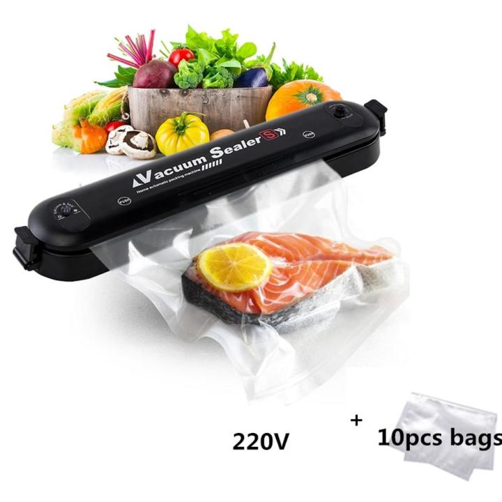 Food Vacuum Sealer Automatic Commercial Household Sous Vide Vacuum Sealer Packaging Machine For Food Storage Include 10Pcs Bags