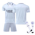 22-23 ew home football jersey adrid o.9 enzema away children's jersey training kit. 