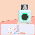 Mini Thermal Printer Photo Note Sticker Printing Bluetooth Wiressless Printer for IOS Androd Phone No Need Ink in 57mm..