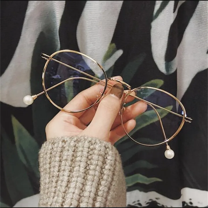 Retro%20Ultralight%20Round%20Metal%20Frame%20Unisex%20Computer%20Glasses%20Blue%20Light%20Blocking%20Eyeglasses%20Flat%20Mirror%20Eyewear%20-%20Image%202