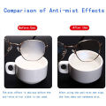 10Packs Nano Anti-fog Eyeglasses Cloth Reusable Eyeglasses Wipes Lens Cloth Defogger Glasse Wiper Cloth.