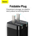 Baseus PD 20W Charger For Iphone 11 12 13 Series Super Si Pro Quick Charger 1C With Type-C to iPhone cable Black.