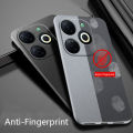 Biruiqu For Tecno Spark Go 2024 Shockproof Anti Slip Soft TPU Sandstone Matte Back Case Cover. 
