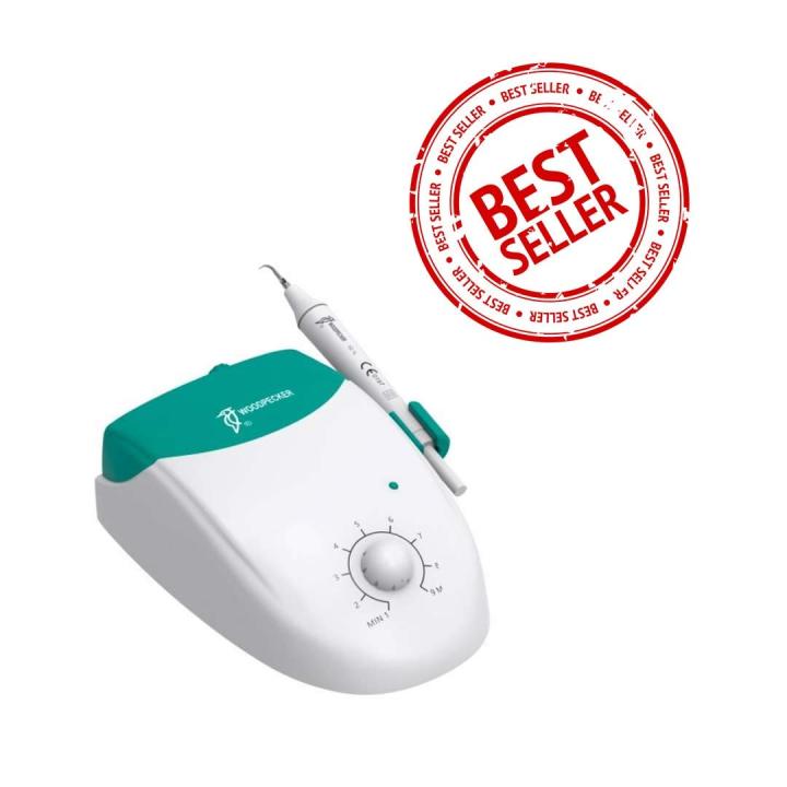 Woodpecker Dental Ultrasonic Piezo Scaler UDS-J | Advanced Ultrasonic Cleaning Technology for Professional Teeth Cleaning | Efficient Dental Equipment for Dentist chamber, White & Green