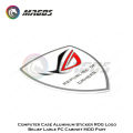 Asus ROG gamer metal logo belief sticker for phone computer case black/white.