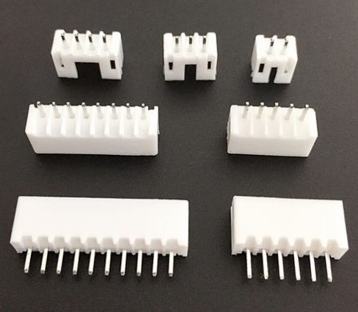 10Pcs-%202Pin%20WHITE%20MALE%20HEADER%20Female%20Housing%20JST%20XH%20Male%20Header%202%20Pin%202.54mm%20Pitch%20Male%20Connector%20For%20Electronics%20Projects%20PCB%20Mount%20Circuit%20Breadboard%20Friendly%20DIY%20Cables%20-%20Image%206