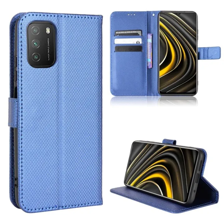 xprmy%20for%20Xiaomi%20Poco%20M3%20Casing%20Flip%20Phone%20Holder%20Stand%20Case%20Wallet%20PU%20Leather%20Back%20Cover%20-%20Image%202