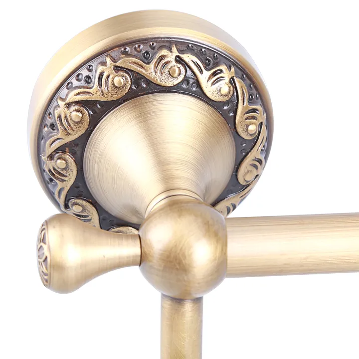 Vintage%20Bath%20Towel%20Rack%20Washcloth%20Holder%20Double%20Bar%20Type%20Bathroom%20Washroom%20Accessory%20-%20Image%203