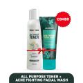 Rajkonna Acne Fighting Facial Wash and All Purpose Toner. 