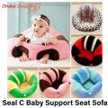 Baby Support Seat Comfortable Washable Baby Sofa Plush Soft Baby Sofa Infant Learning To Sit Chair Soft For Baby- Cyclone. 