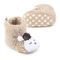 Top Selling Autumn and Winter New Coral Fleece Small Animal Winter Boots Baby toddler shoes Soft soled baby shoes.