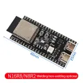 44Pin Type-C 8M PSRAM ESP32-S3 Development Board 2.4G Wifi Module For Arduino ESP IDF ESP32-S3-WROOM-1 N8R2 N16R8 Jessica. 