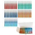 50Pcs Interdental Brush Dental Tooth Flossing Head Oral Dental Hygiene Flosser Toothpick Cleaners Tooth Cleaning Tool.
