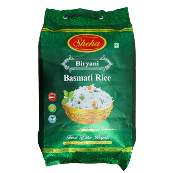 Saha Rice Sheha Biryani Basmati Rice 5 kg | Daraz.com.bd
