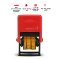 Adjustable Date Coding Machine ABS Plastic Manual Printing Production Tool D-4 Type.