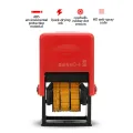 Adjustable Date Coding Machine ABS Plastic Manual Printing Production Tool D-4 Type. 