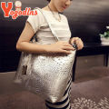 Yogodlns Bags Large Capacity One Shoulder PU CrossBorder Crocodile Pattern HandBag Foreign Trade Fashion Europe And The United.