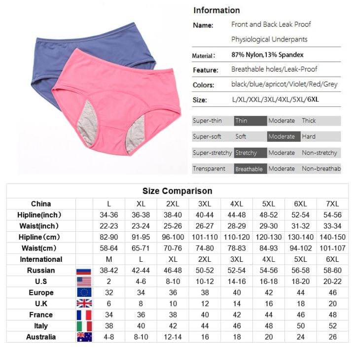 Plus%20Size%20Underwear%20L-8XL%20Menstrual%20Panties%20Physiological%20Pants%20Leak%20Proof%20Women%20Underwear%20Period%20Mesh%20Breathable%20Briefs%20-%20Image%208