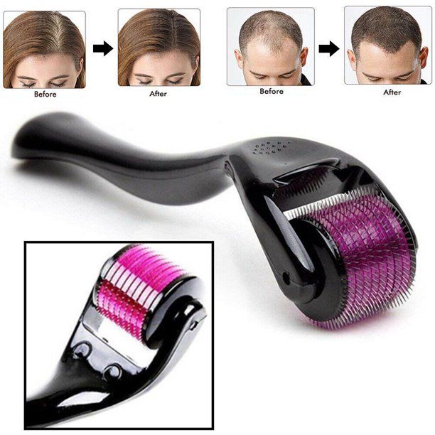 Derma Roller Micro Needle for Hair, Beard Growth and Facial Skin Therapy