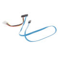 Cable SAS to SATA SFF-8482 Mini SAS 29Pin SCSI to SATA 7Pin with LP4 Molex IDE 4Pin Hard Disk Converter Cable 70CM. 