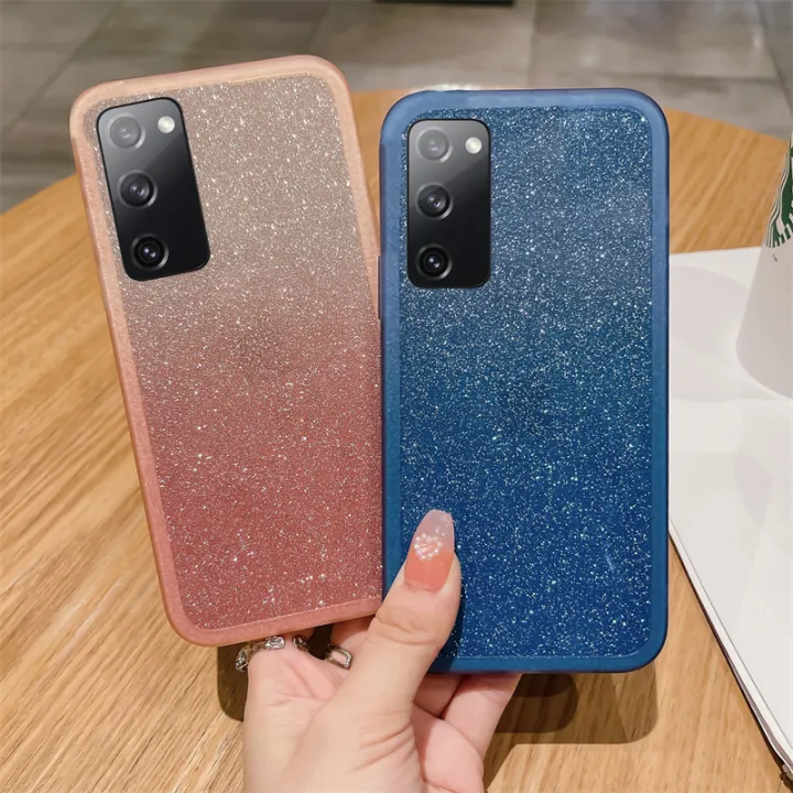New%20Phone%20Case%20For%20Samsung%20Galaxy%20S21%20FE%20S20%20FE%20S23%20FE%20Cover%20Camera%20Protection%20Semi%20Transparent%20Soft%20Silicone%20Shockproof%20Exquisite%20Glitter%20Powder%20for%20Samsung%20Galaxy%20S20%20FE%20S21%20FE%20S23%20FE%20Case%20-%20Image%205