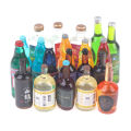 20Pcs 1:12 1:6 Dollhouse Miniature Drink Bottles Model Dolls Kitchen Accessories Huiye.