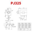 2Pcs- PCB Mount 3.5mm 5Pin Socket PJ325 for Headphone Stereo Jack Audio Video Connector Black. 