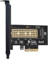M.2 NVMe PCIE SSD to PCI Express 3.0 x4 Adapter Card for XP941 SM961 960Pro M6e. 