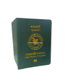 Passport Cover Holder Bangladeshi Map Design Support E-Passport. 