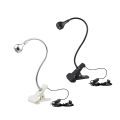 USB LED Reading Book Light Table Lamp Flexible Night Lights For Bedroom Bedside LED Desk Lamp With Clip Holder Luminaria. 