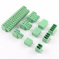 3.5mm 3.81mm Pitch Screw Terminal Block Connector Right Anglcheerfule PlUG-IN Plug Socket 2P 3P 4P 5P 6P 7P 8P 9P 10P 12P 14P 15P. 