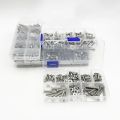 M2 M3 M4 M5 M6 Stainless Steel Button Head Hex Hexagon Socket Cap Screw Bolt and Nut Round Pan Head Allen Screw Nut with Hex Key. 