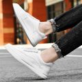 Leather Mens Shoes lace up Low Top Red Bottom Shoes mens Loafers Fashion Casual Shoes men white Shoes man sneakers. 