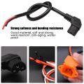Universal Electric Vehicle Accessories for 48V with 12AWG Cable Scooter Bike Parts Charging Socket Battery Connector Plug.