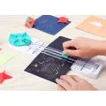 Paper cutter High-quality Multi-function 4 in 1 Creasing machine Portable Precise Paper trimmer for Office Supplies Craft enthusiasts Home DIY projects Scrapbooking Precision cutting. 