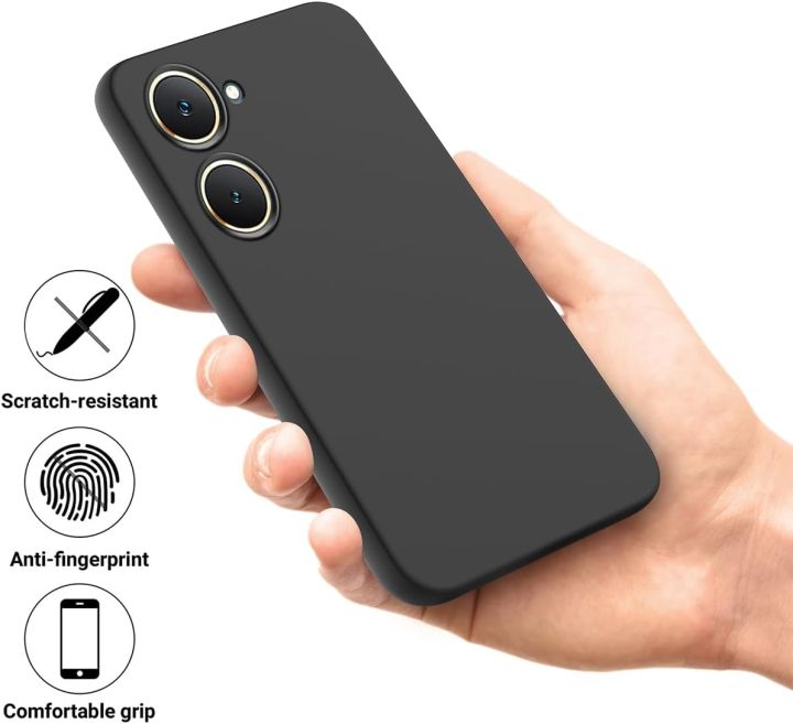Vivo%20Y03/Y03T/Y18/Y18T/Y18i/Y18E%20Silicone%20Matte%20Flexible%20Soft%20Phone%20Case-%20Black%20,%20Blue%20-%20Phone%20Back%20Cover%20-%20Image%203
