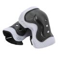 Skateboard Pads Protective Gear Kit, Adjustable Knee Pads Elbow Pads Wrist Guards Set Ultra-durable for Skating for Skateboarding for Boys Girls for Kids. 