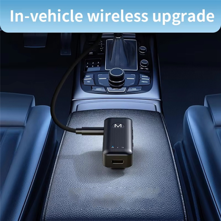 Wireless%203.5mm%20Audio%20Adapter%20Bluetooth%205.3%20Transmitter%20Receiver%20for%20TV%20Car%20Headphones%20Aux%20-%20Image%205