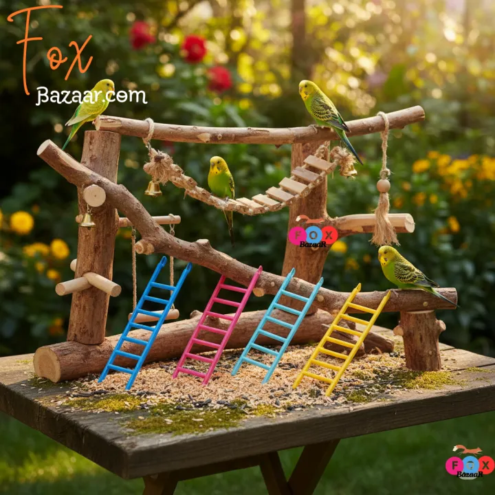 Code-%206092%20-%201%20Pcs%20Colorful%20Plastic%20Bird%20Ladder%20Toy%20for%20Cage%20(Budgie,%20Lovebird)%20%20%7C%20bird%20cage,bird%20accessories,bird%20food,bird%20toys,bird%20nest,bird%20harness,bird%20cage%20big%20size,bird%20feeder,bird%20house,bird%20cage%20decoration,bird%20cage%20big%20size%20steel,cage%20small%20-%20Image%202