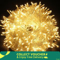 Decorative Fairy Lights - 30 Feet Golden. 