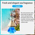 Car Freshener Hanging with - Long-Lasting Essential Oils Bottle with Wooden Lid 1 Pcs.